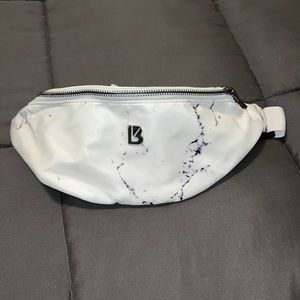 White Marble Buffbunny Fanny Pack